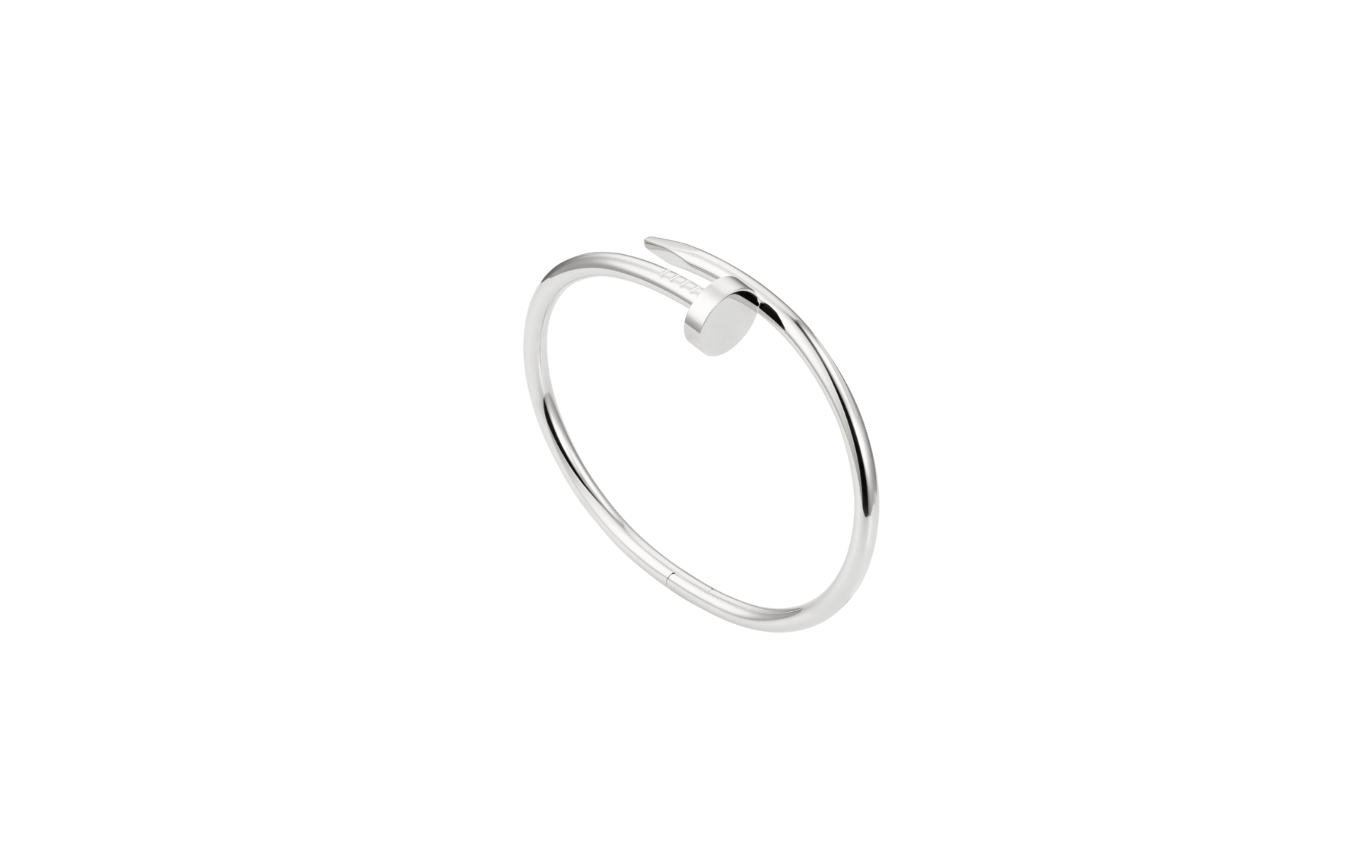 This Cartier bracelet adds an edgy-chic look for your every day wear. Photo: Cartier