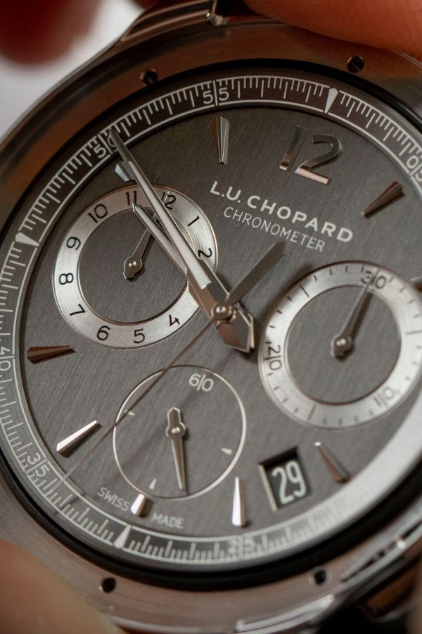 For a watch to be a chronometer, it has to be certified by COSC, which a norm rather than the exception at Chopard