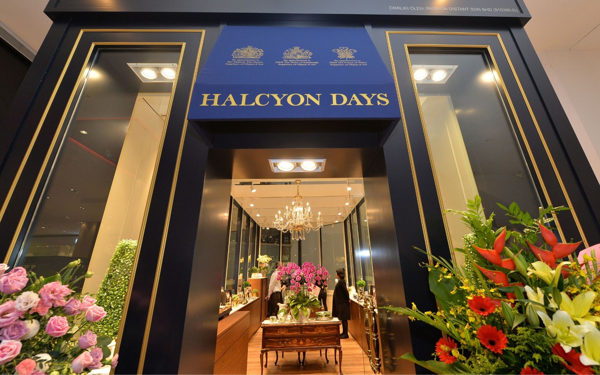 Halcyon Days' store in Pavilion Kuala Lumpur