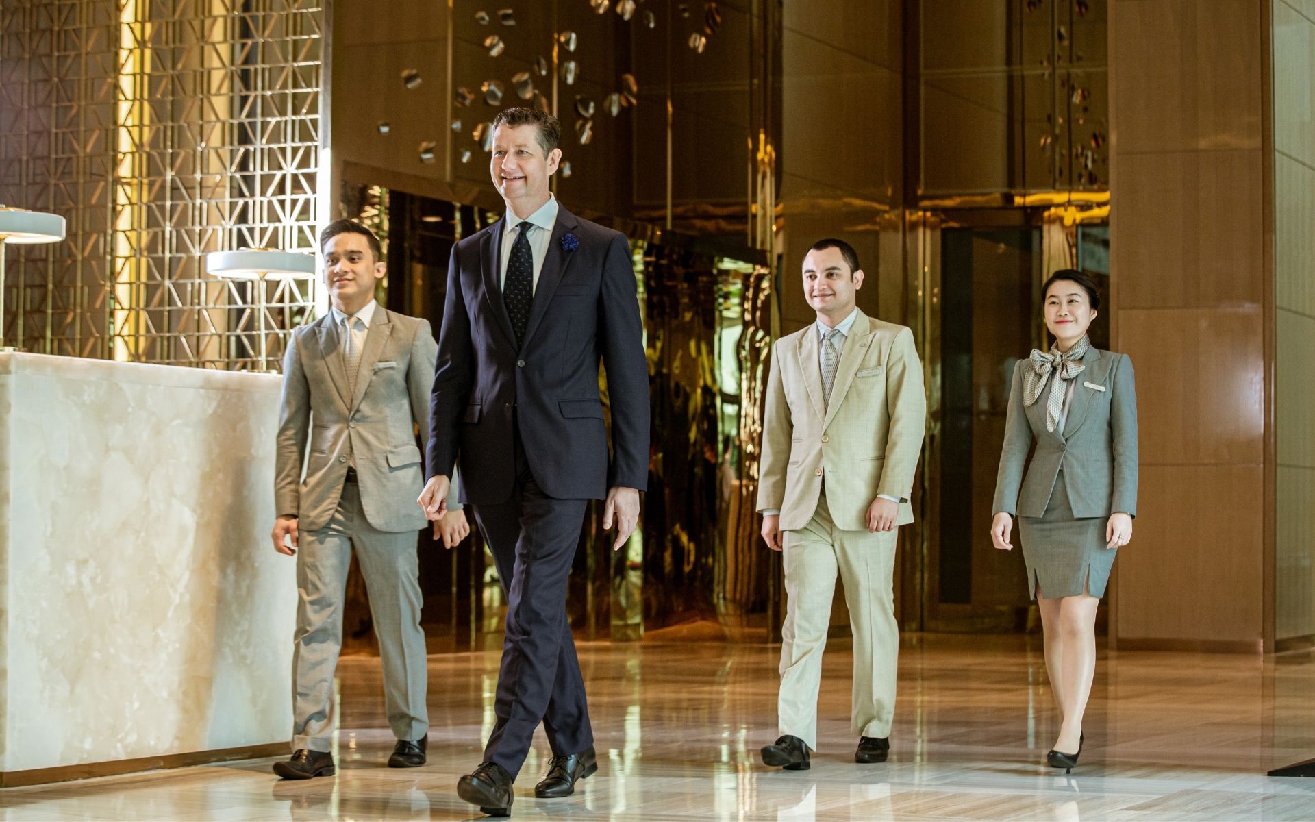 Tom Roelens and his front-of-house team welcome every guest's arrival with warm hospitality.