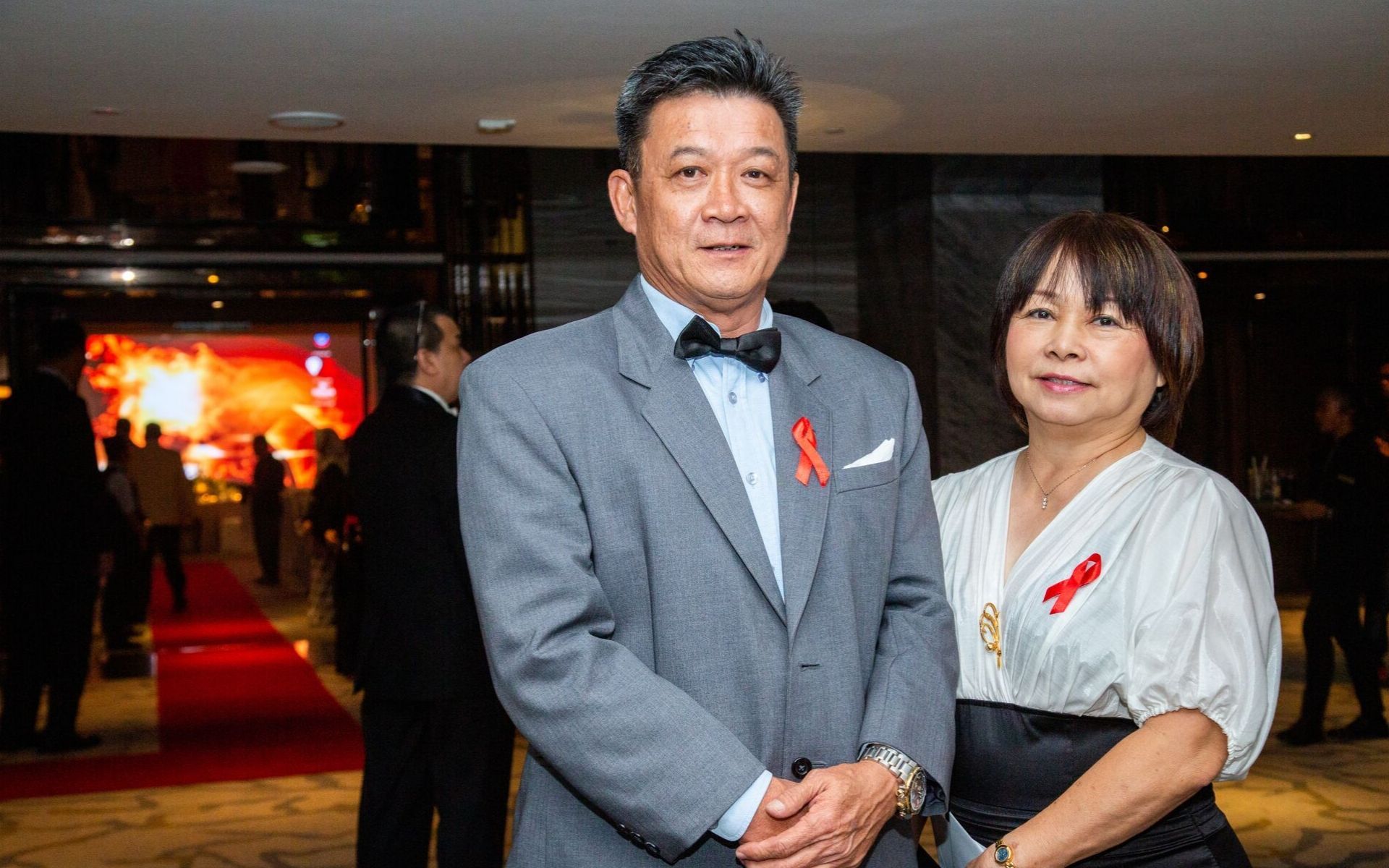 Kenny Loong and Lena Voo
