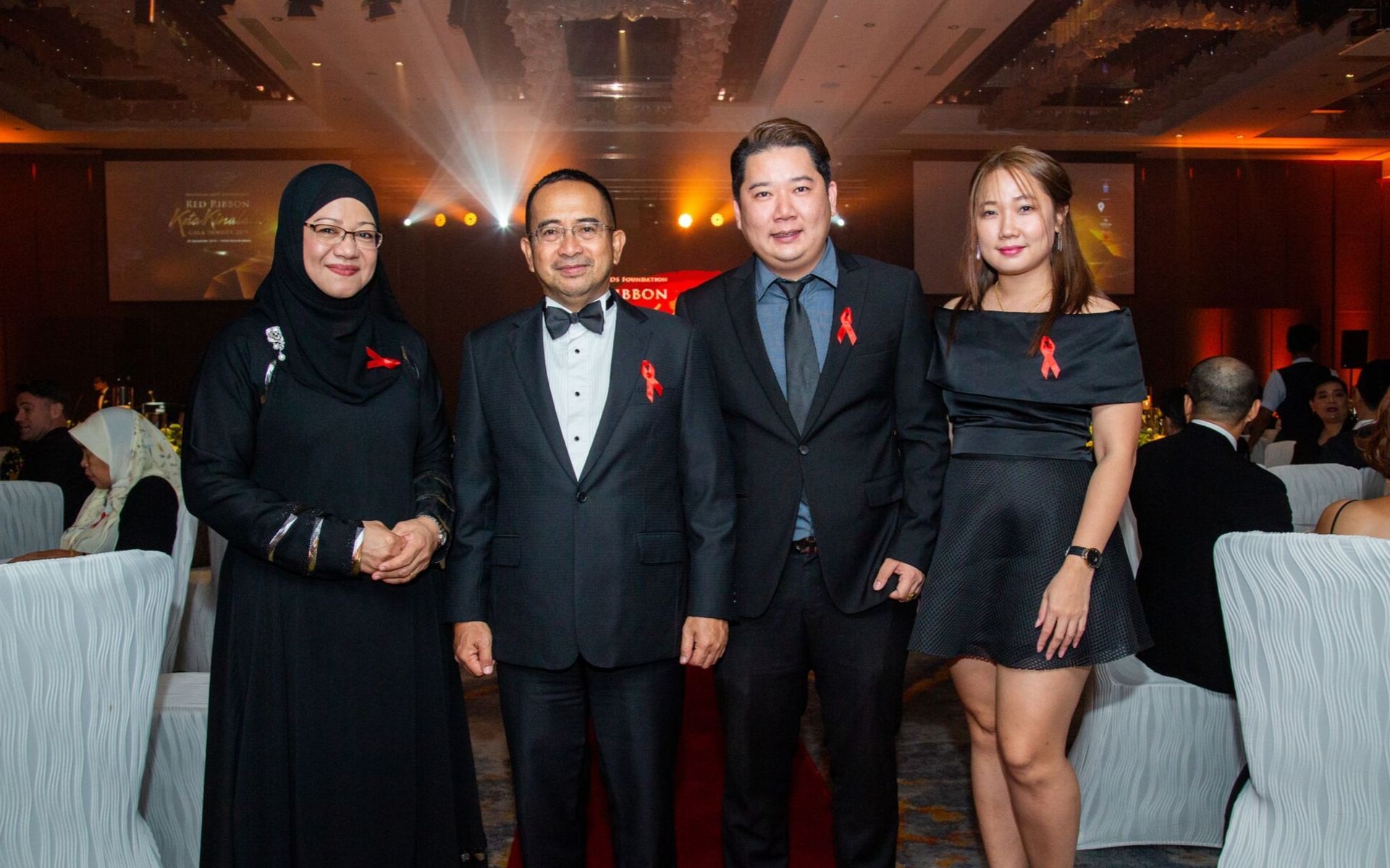 Anita Shamin, Azhar Matussin, Kevin Lo and Stella Liew