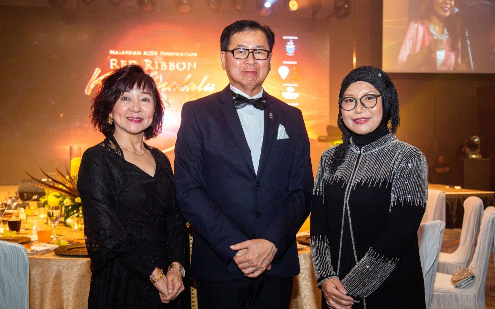 Datin Chan Ket Lei, Datuk Frankie Poon Ming Fung and Dr Zaiton Yahya