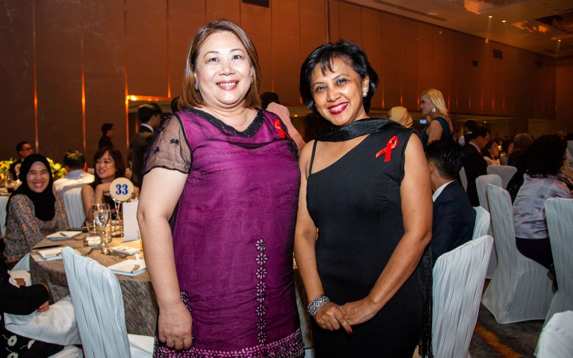 Josephine Padua and Sheila Natesan