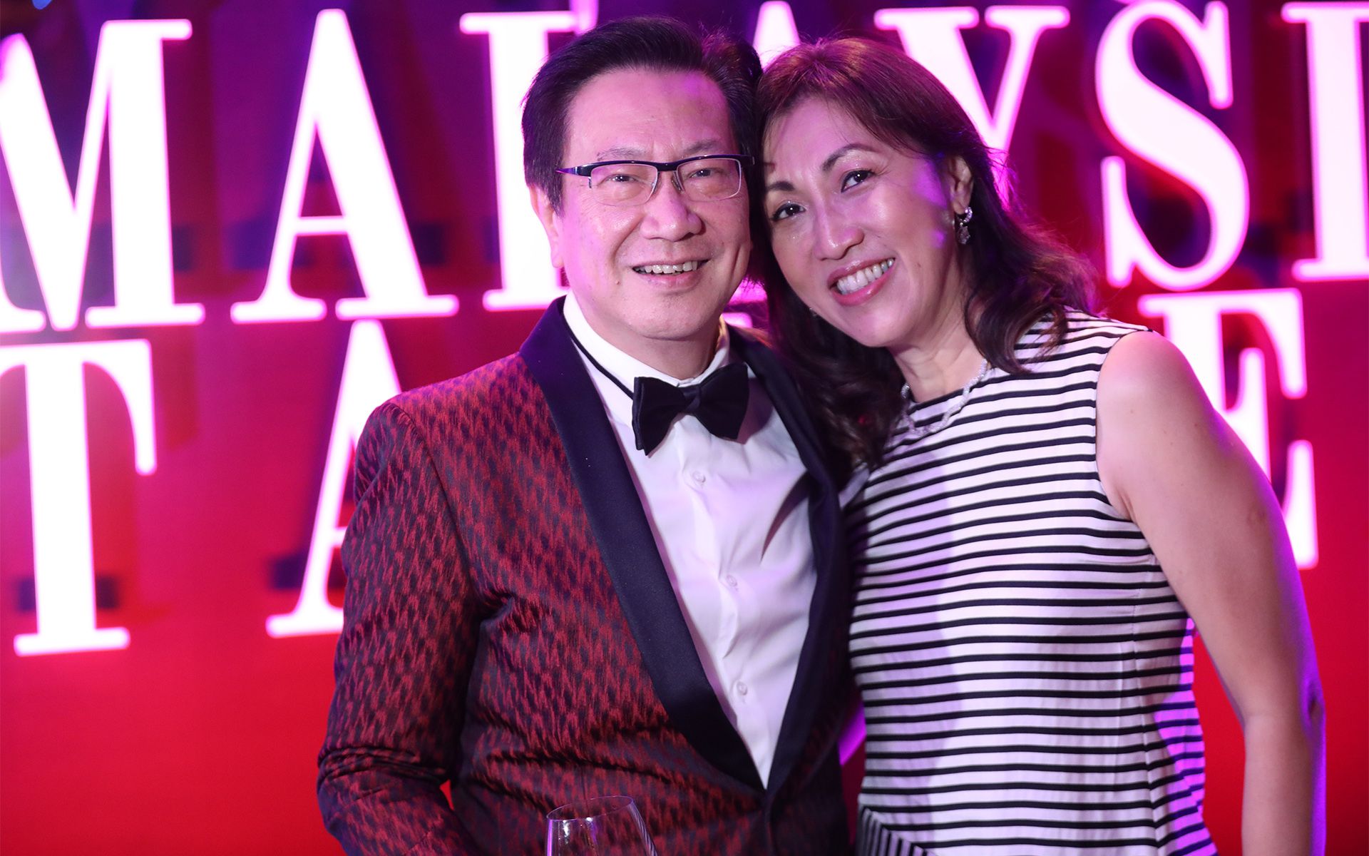Dato' Simon Foong and Datin Mina Cheah