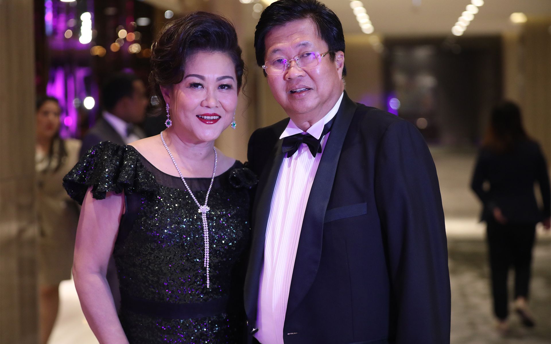 Tan Sri James Lee and Puan Sri Christine Lee