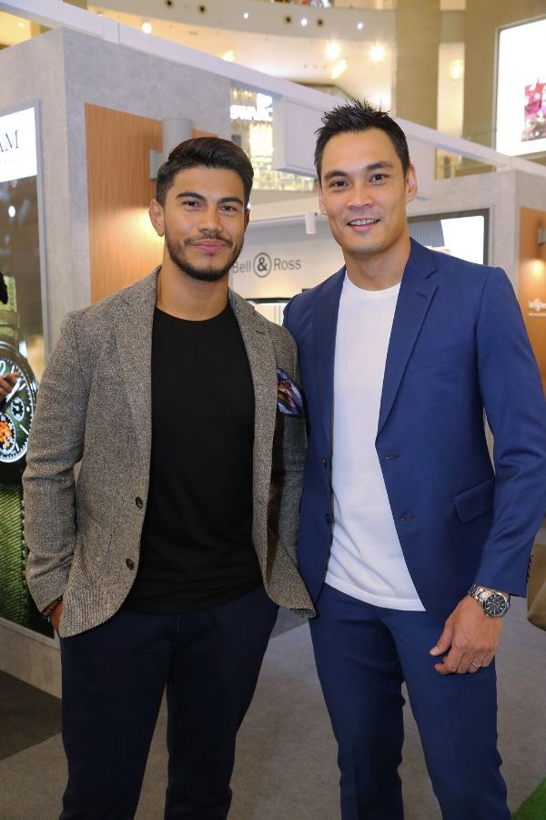 Azral Ismail and Hisyam Hamid