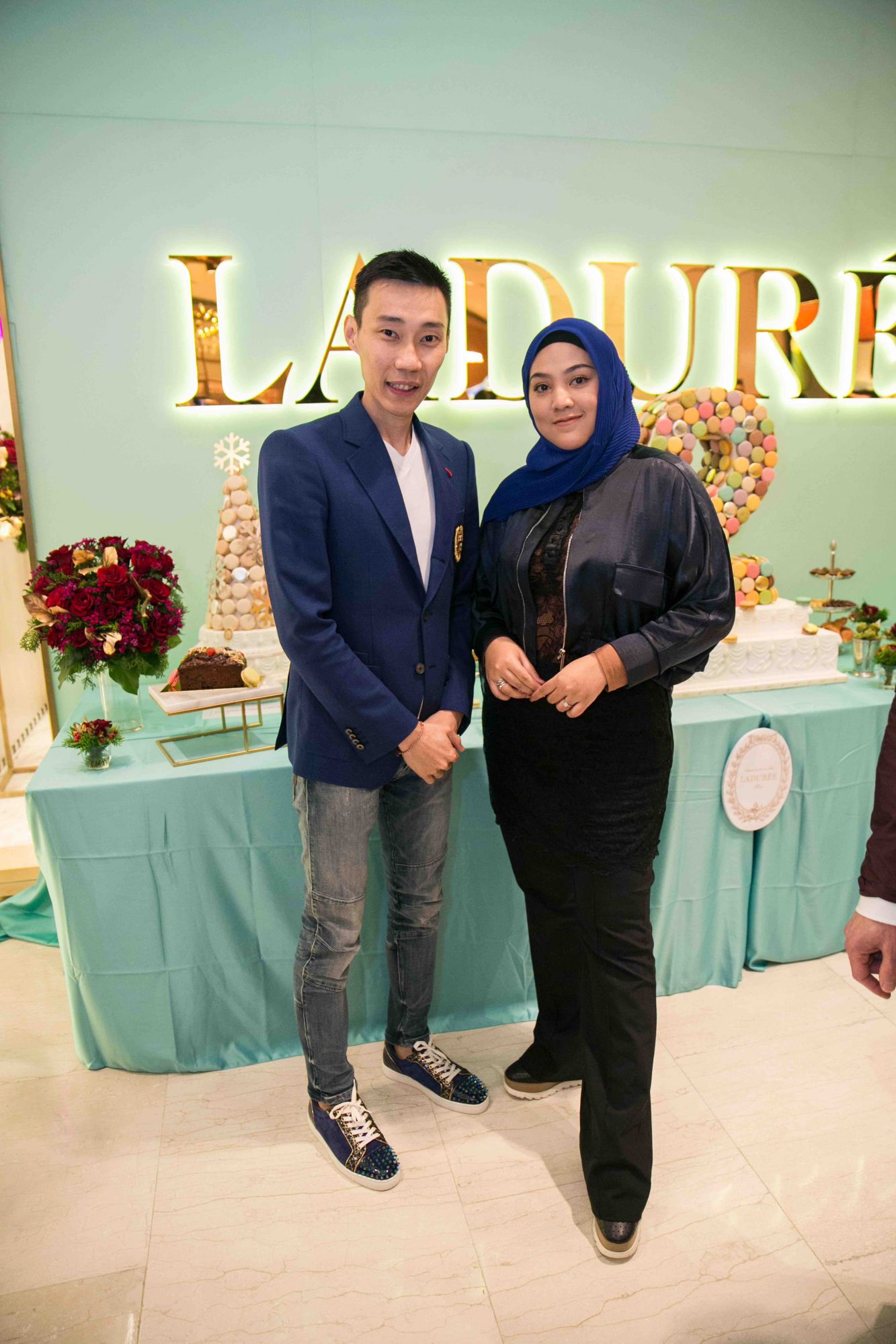 Datuk Wira Lee Chong Wei and Shila Amzah