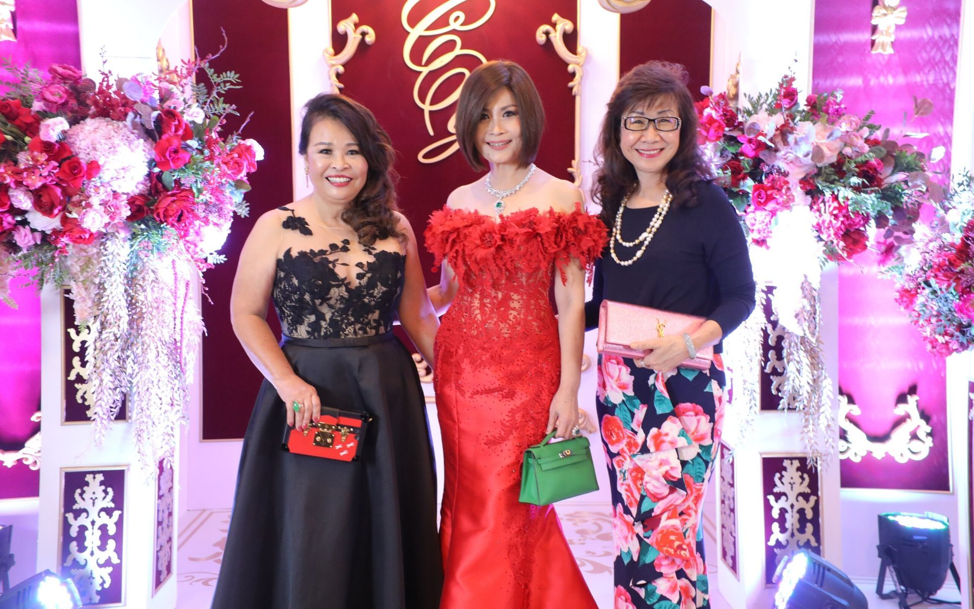 Shirley Ooi-Hamilton, Datin Kelly Chen and Florence Fang