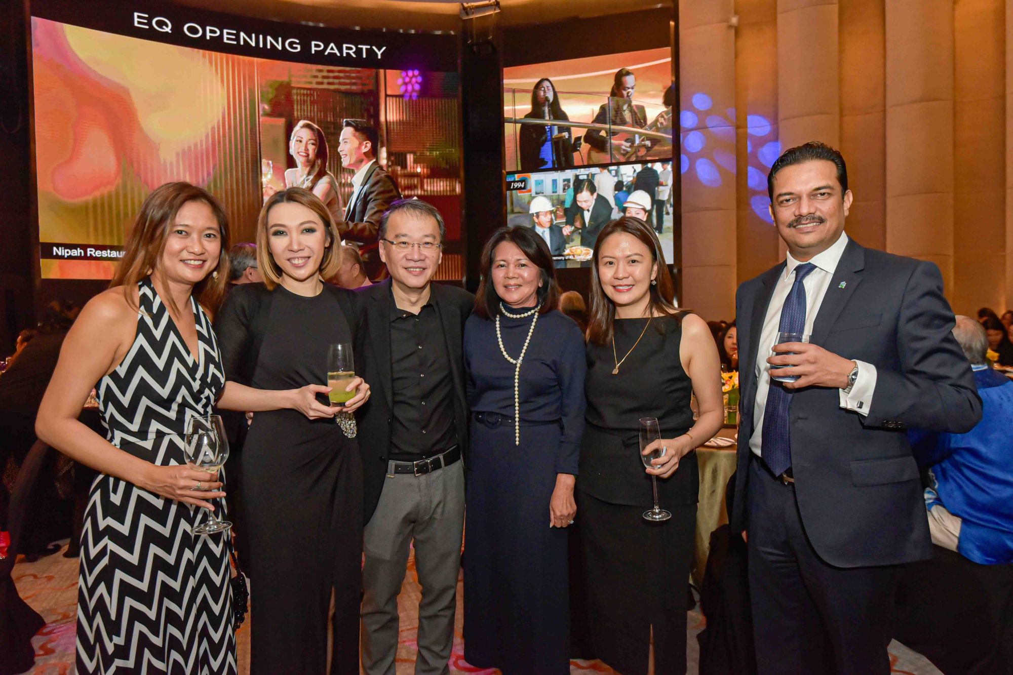 Tracie Lee, Mabel Lau, Richard Lin, Datuk Yvonne Chia, Kan Su-En and Abrar A. Anwar