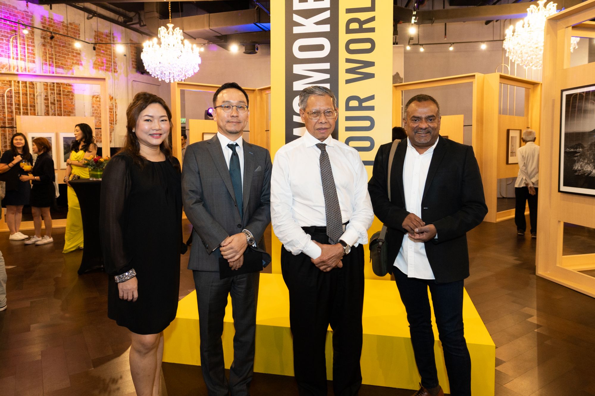 Veronica Choo, TK Kang, Dato Sri Mustapa Mohamed and S.C. Shekar