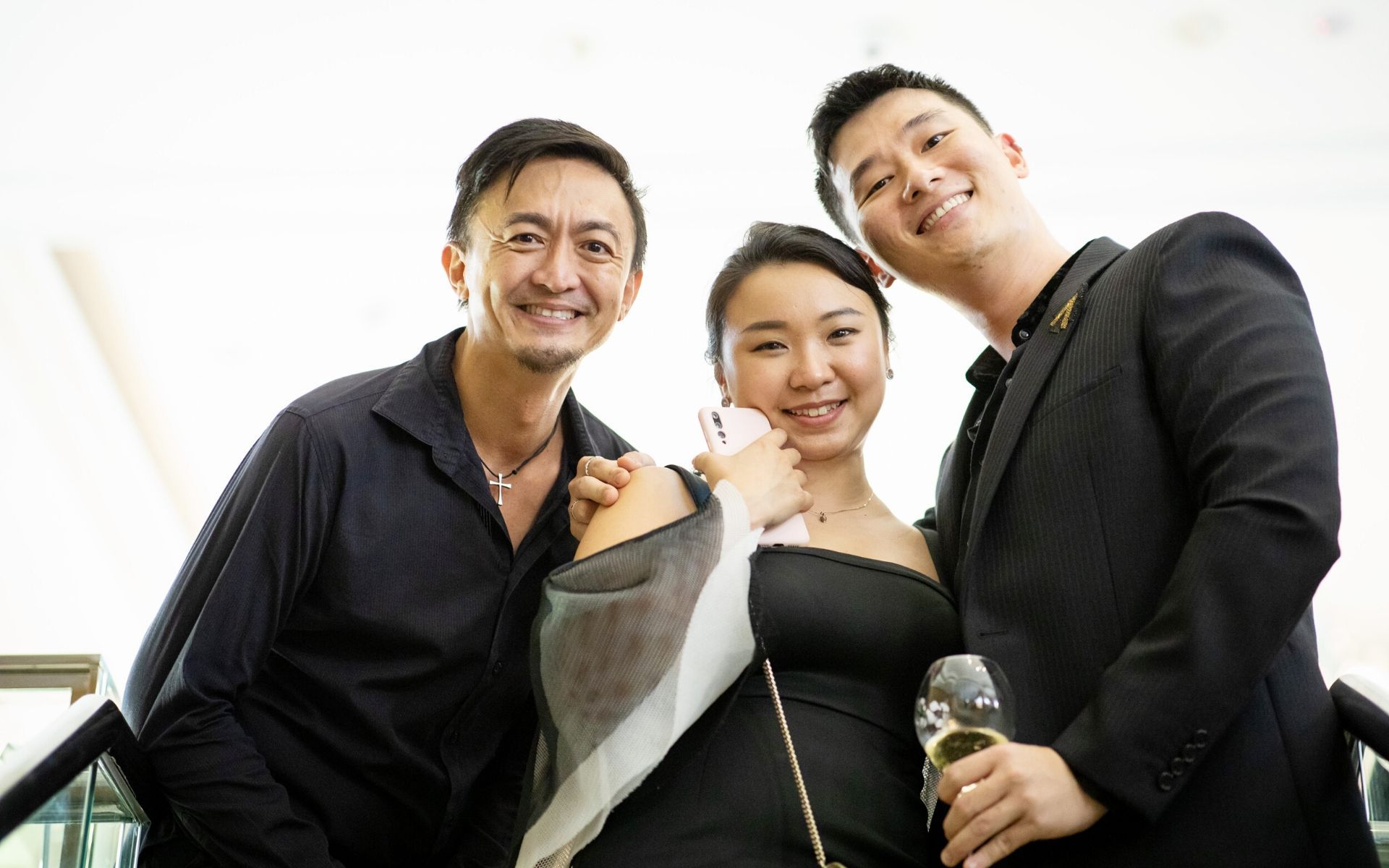 Allan Yap, Yinky Chong and Kelvin Gan