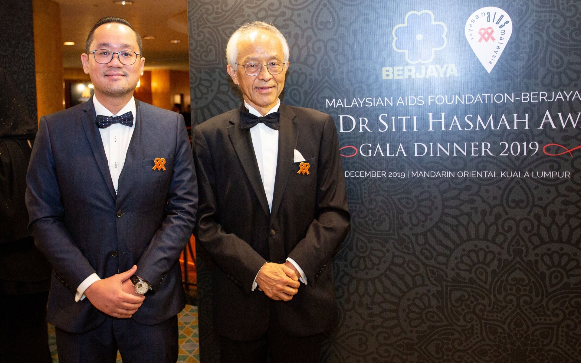 Lou Hoe Yin and Dato' Robert Teo
