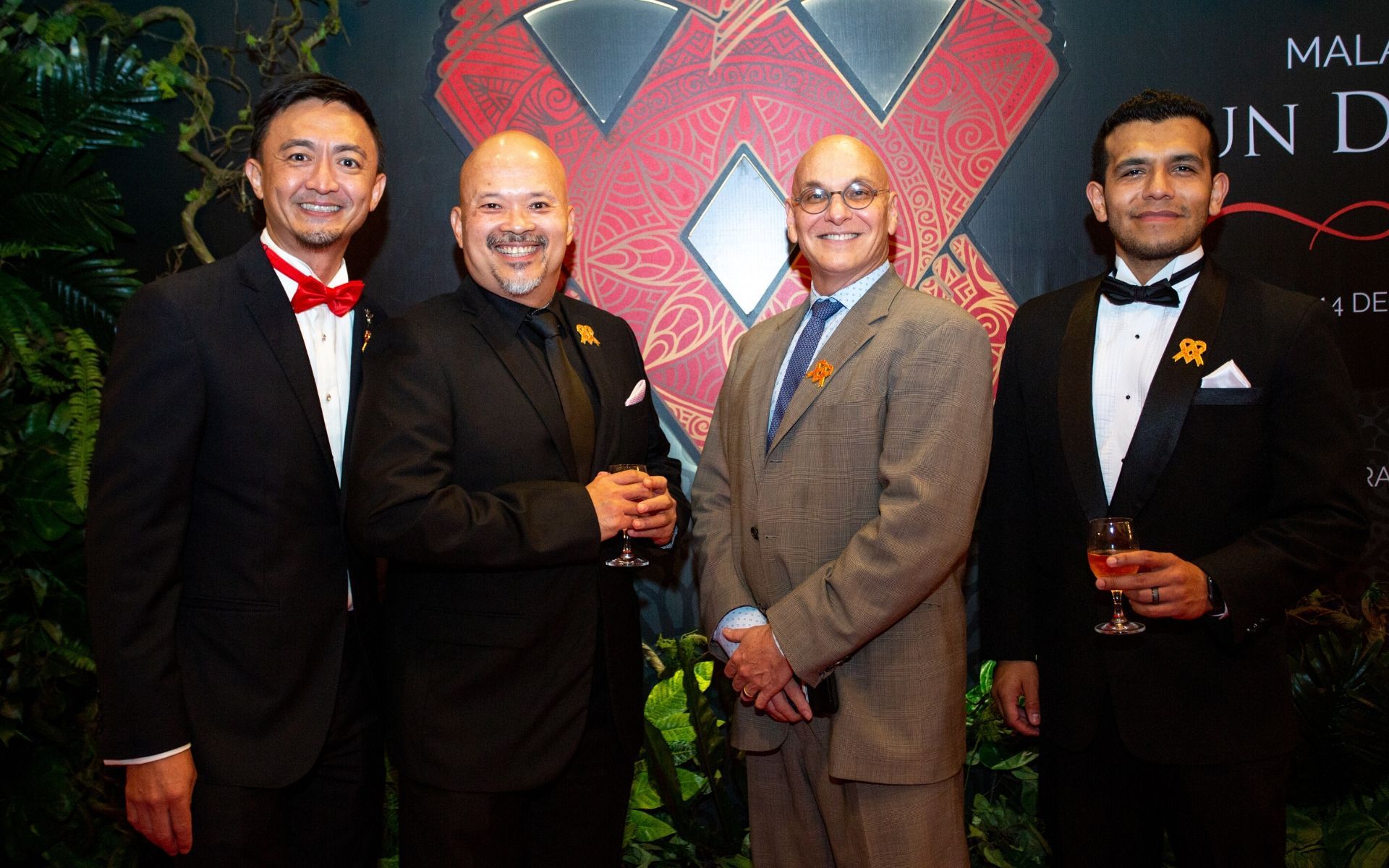Allan Yap, Nigel Skelchy, Prof Rick Altice and Samy Galvez