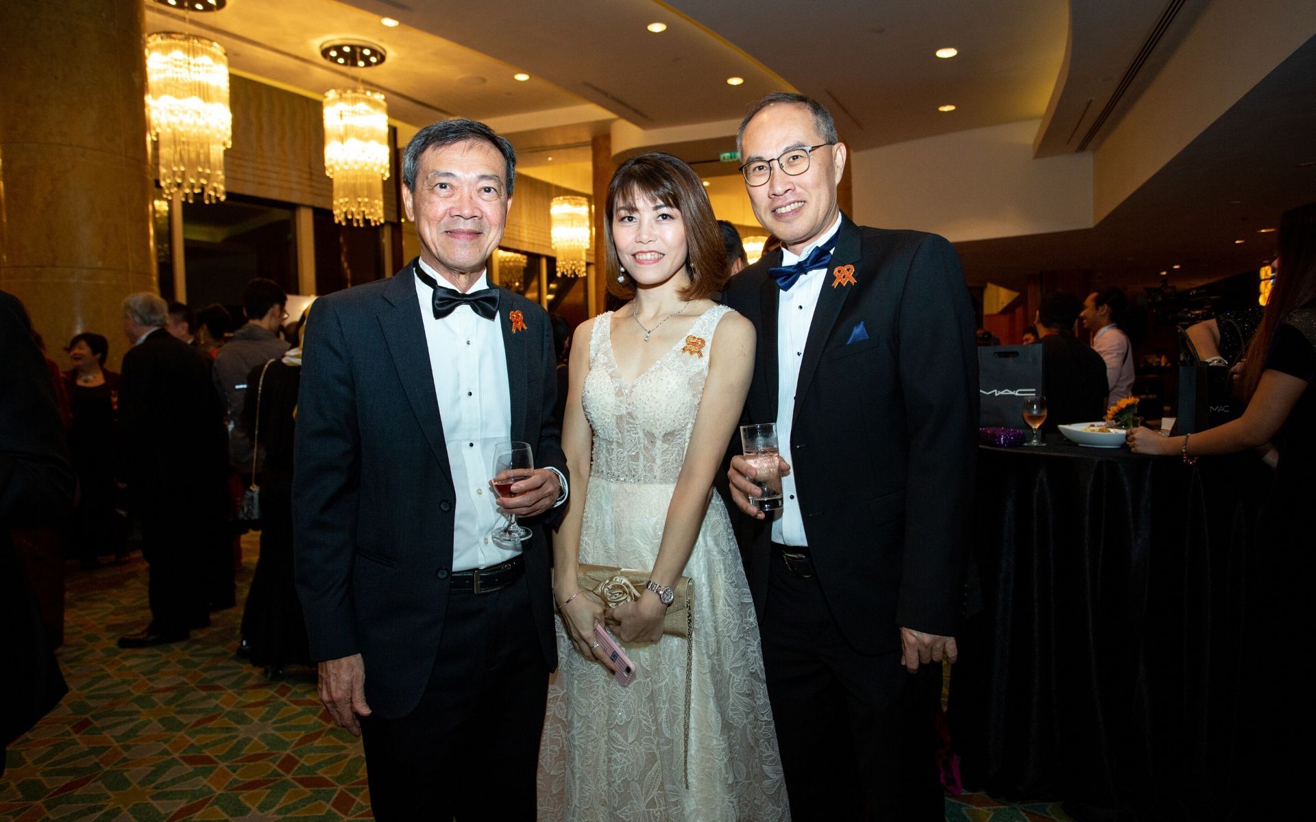 Peter Cheah, Michelle Pow and Ngian Siew Siong