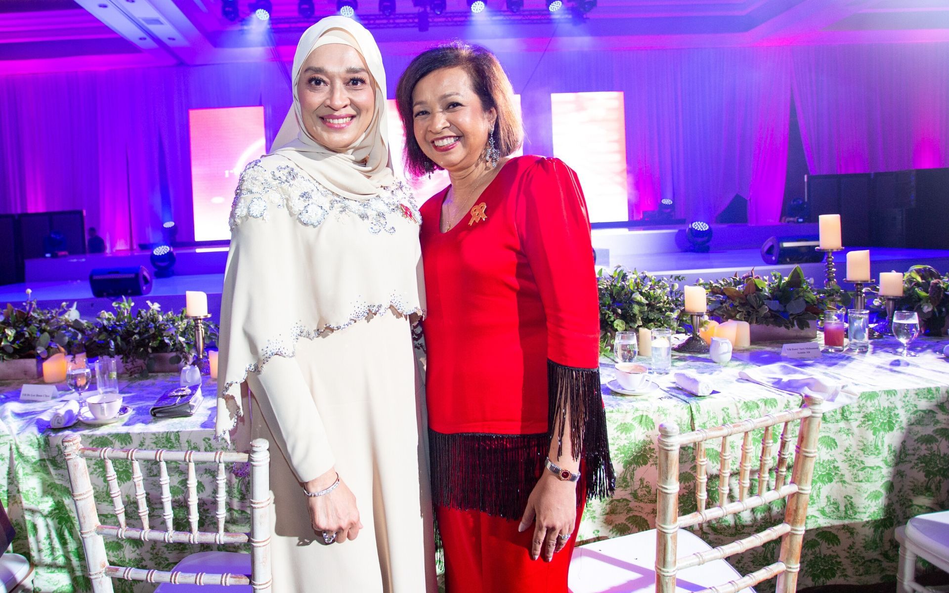 Datin Seri Shamsidar Taharin and Datin Paduka Marina Mahathir
