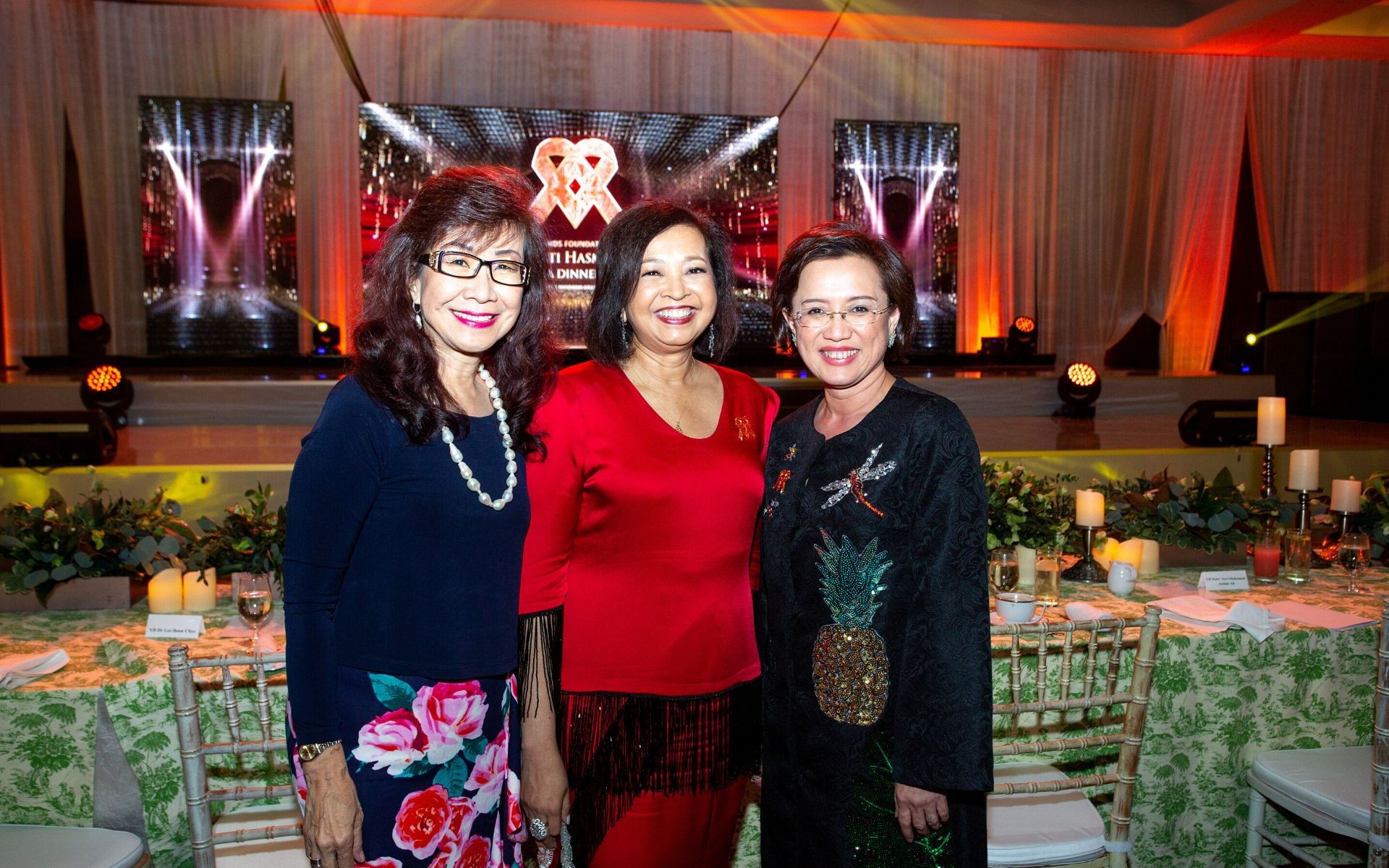 Florence Fang, Datin Paduka Marina Mahathir and Dato' Dr Adeeba Kamarulzaman