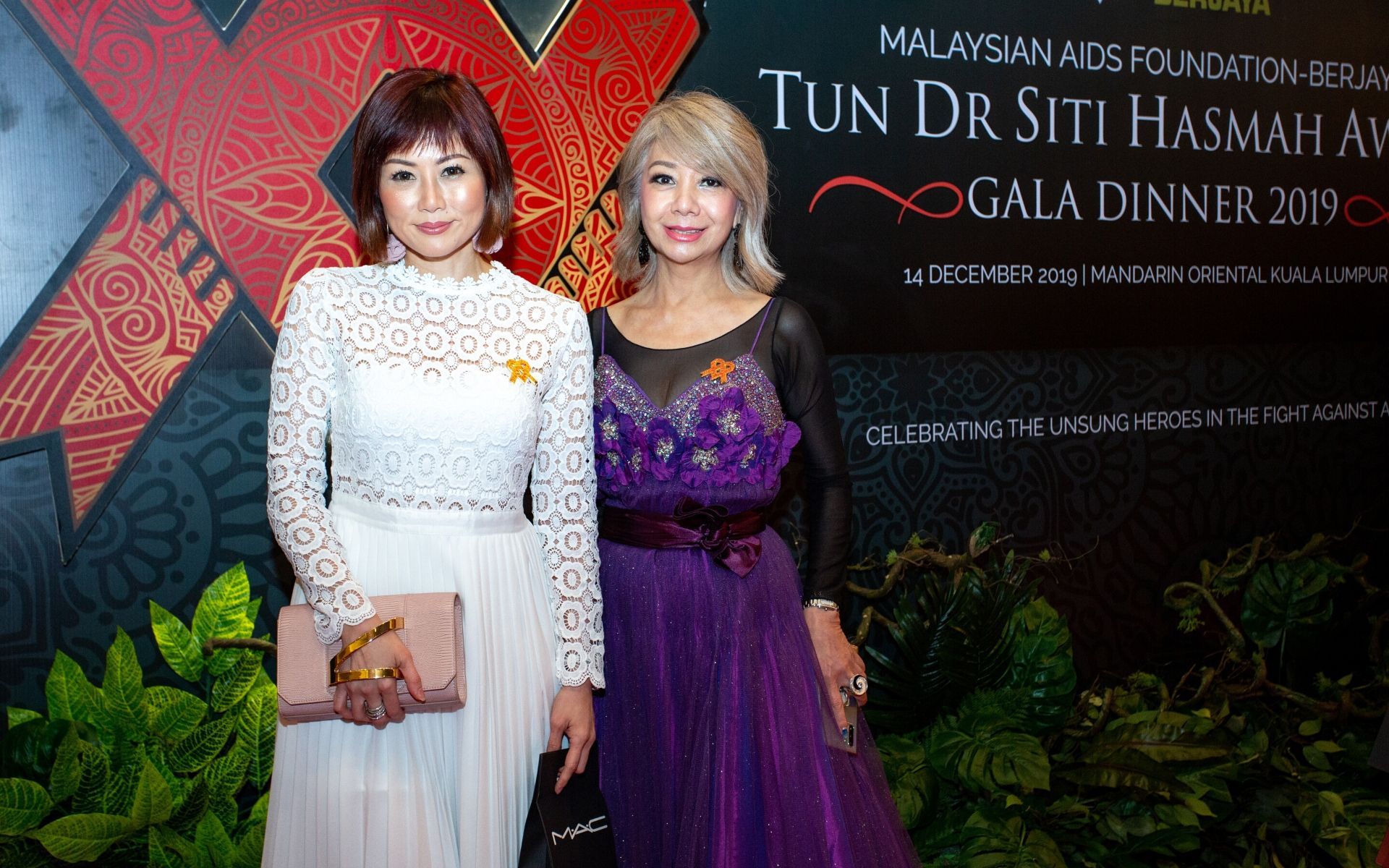 Aemy Wong and Datin Winnie Loo