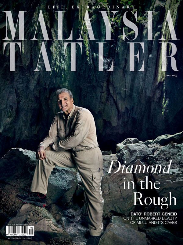 June 2015: With Dato' Robert Geneid as our guide, we explored the wonders of Gunung Mulu National Park in East Malaysia, the perfect backdrop for this cover shoot. (Photo: Allan Casal)