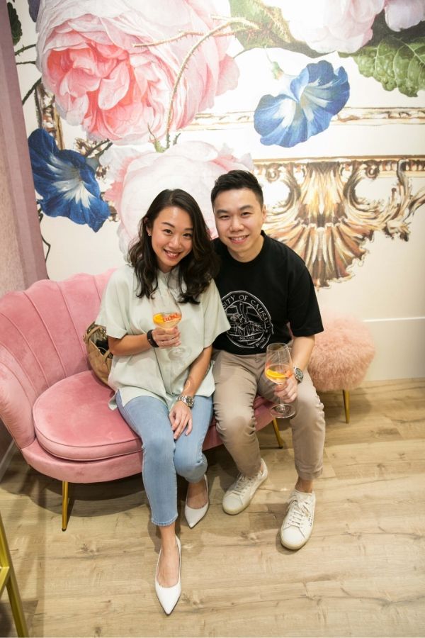 Vivian Ng and Danny Liow