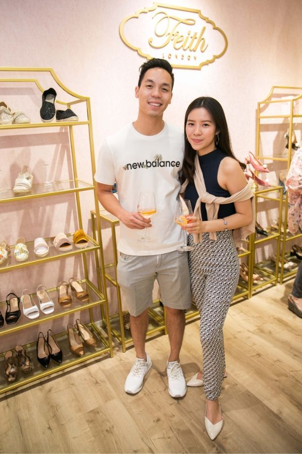 Jordan Lim and Saw Mei Yi