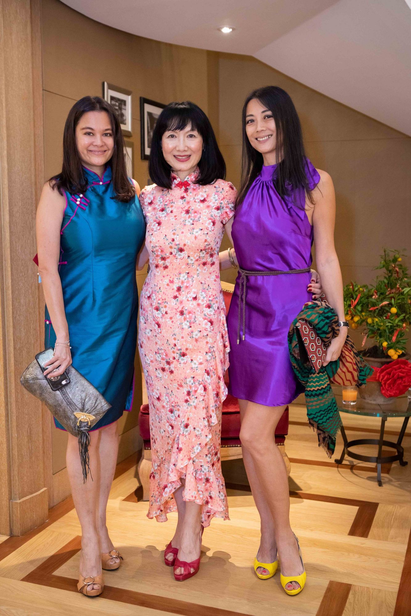 Joanne De Silva, Karen Teh and Tiffany Choong