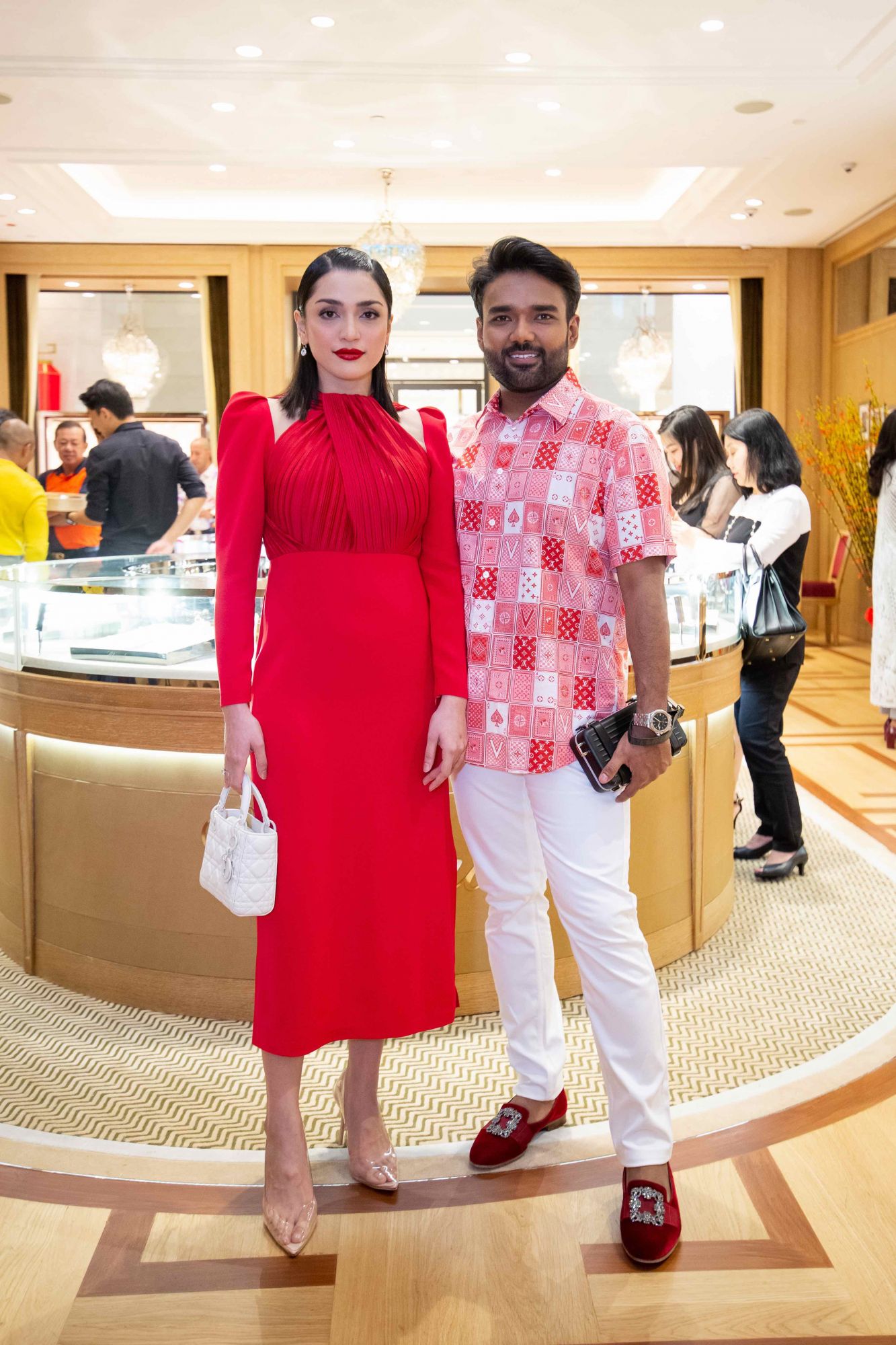Nurida Suraya and Rizman Nordin