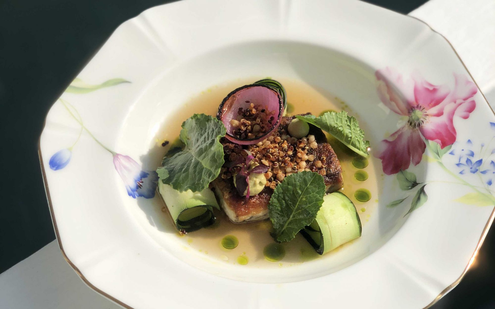 Crisp Barramundi A La Plancha