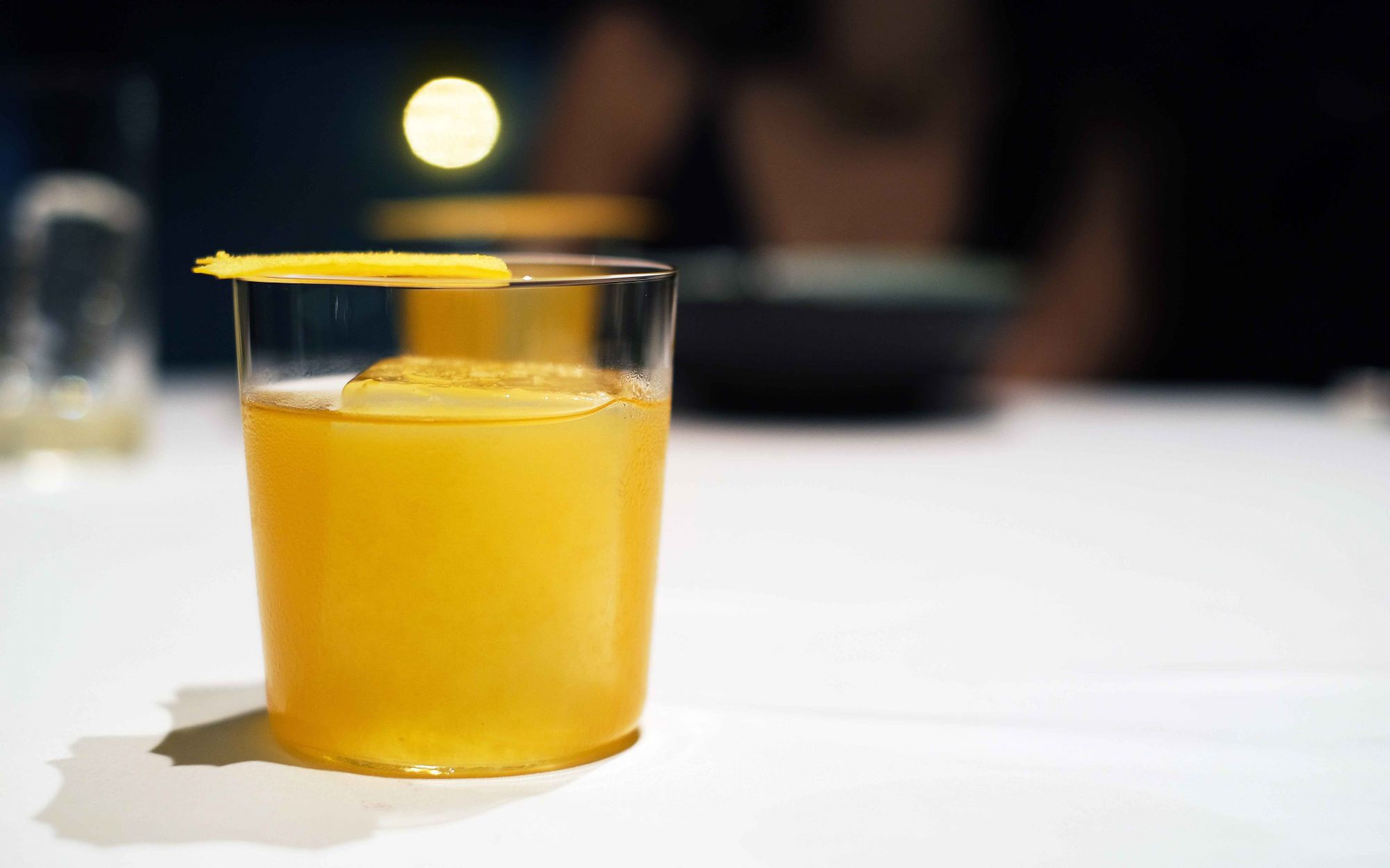 Mango Kombucha & Peated Whisky