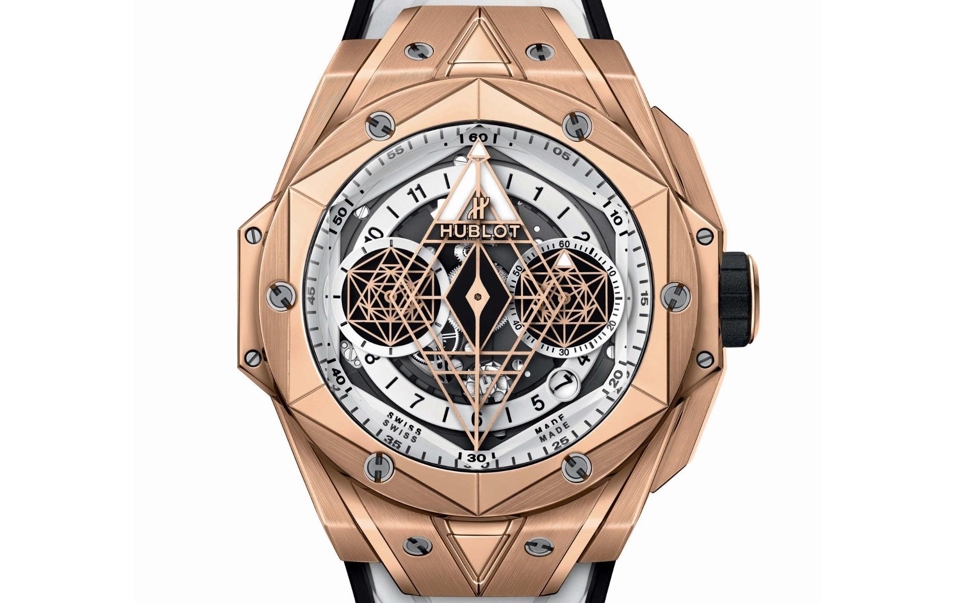 The Big Bang Sang Bleu II in King Gold White