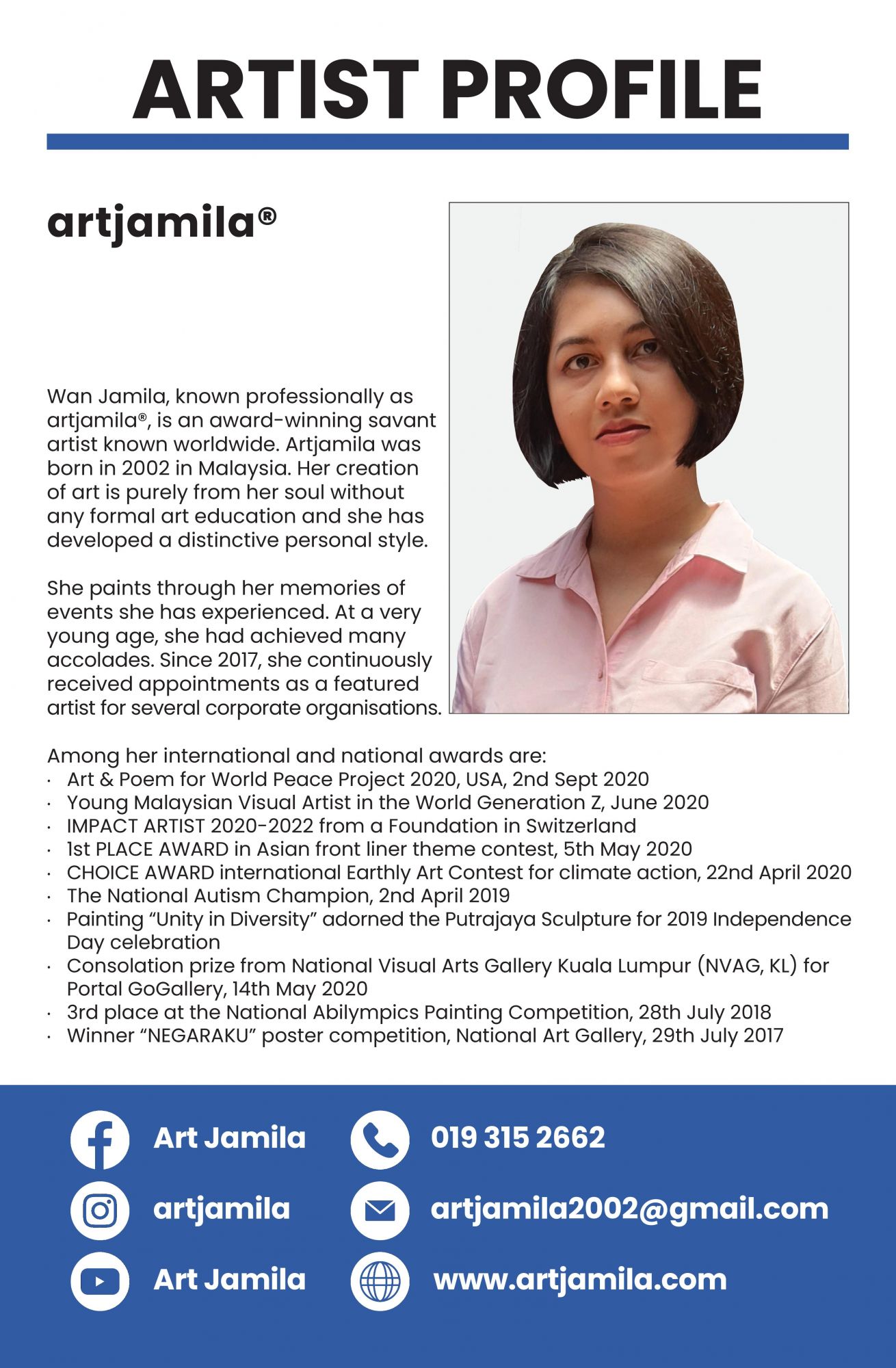 Wan Jamila (Profile courtesy of GSC)