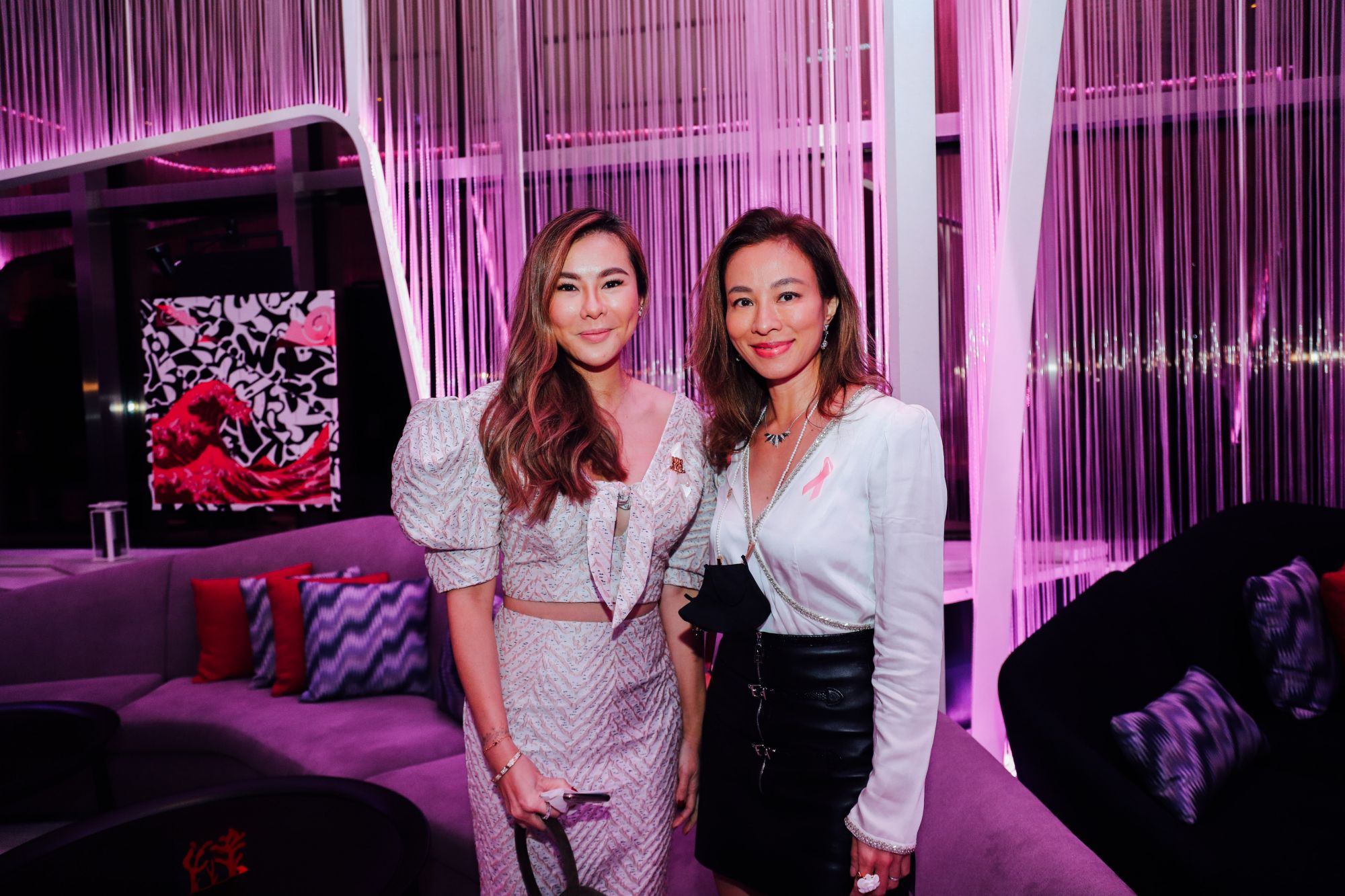 Datin Dian Lee and Claire Lee Bloy