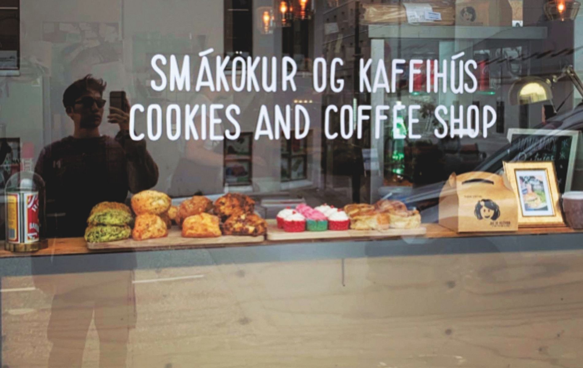 A coffee shop in Reykjavik, Iceland