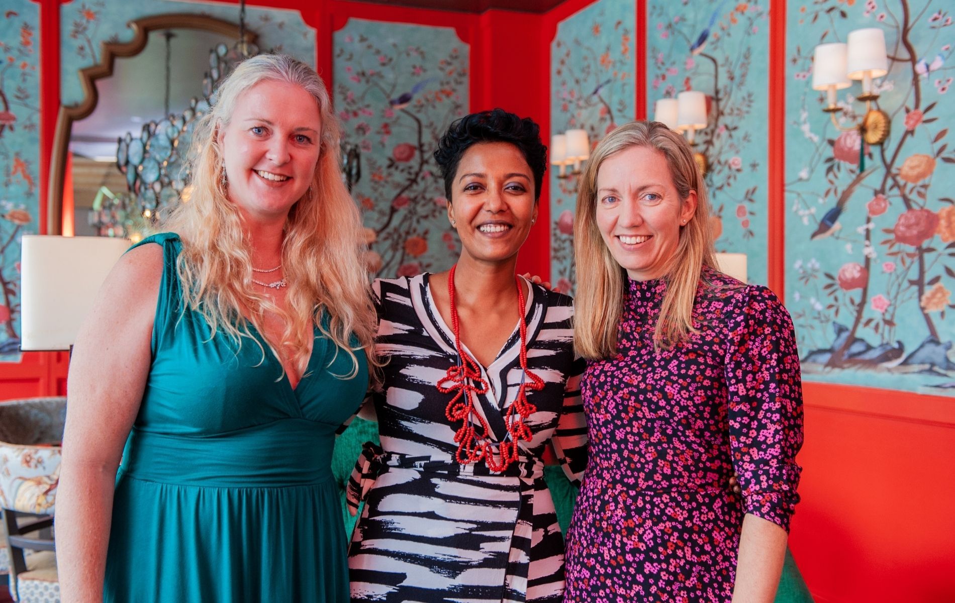 Christine Pardo, Sasibai Kimis and Rochelle Brown