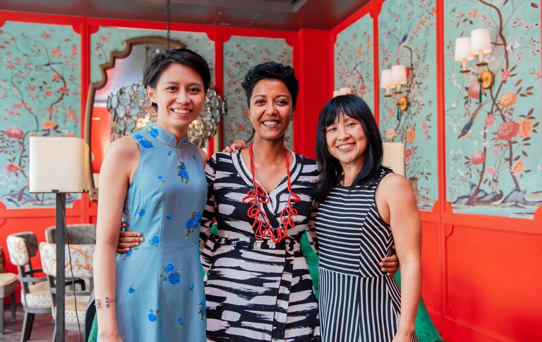 Wong Xiao Cheng, Sasibai Kimis and Yeoh Ee Leng