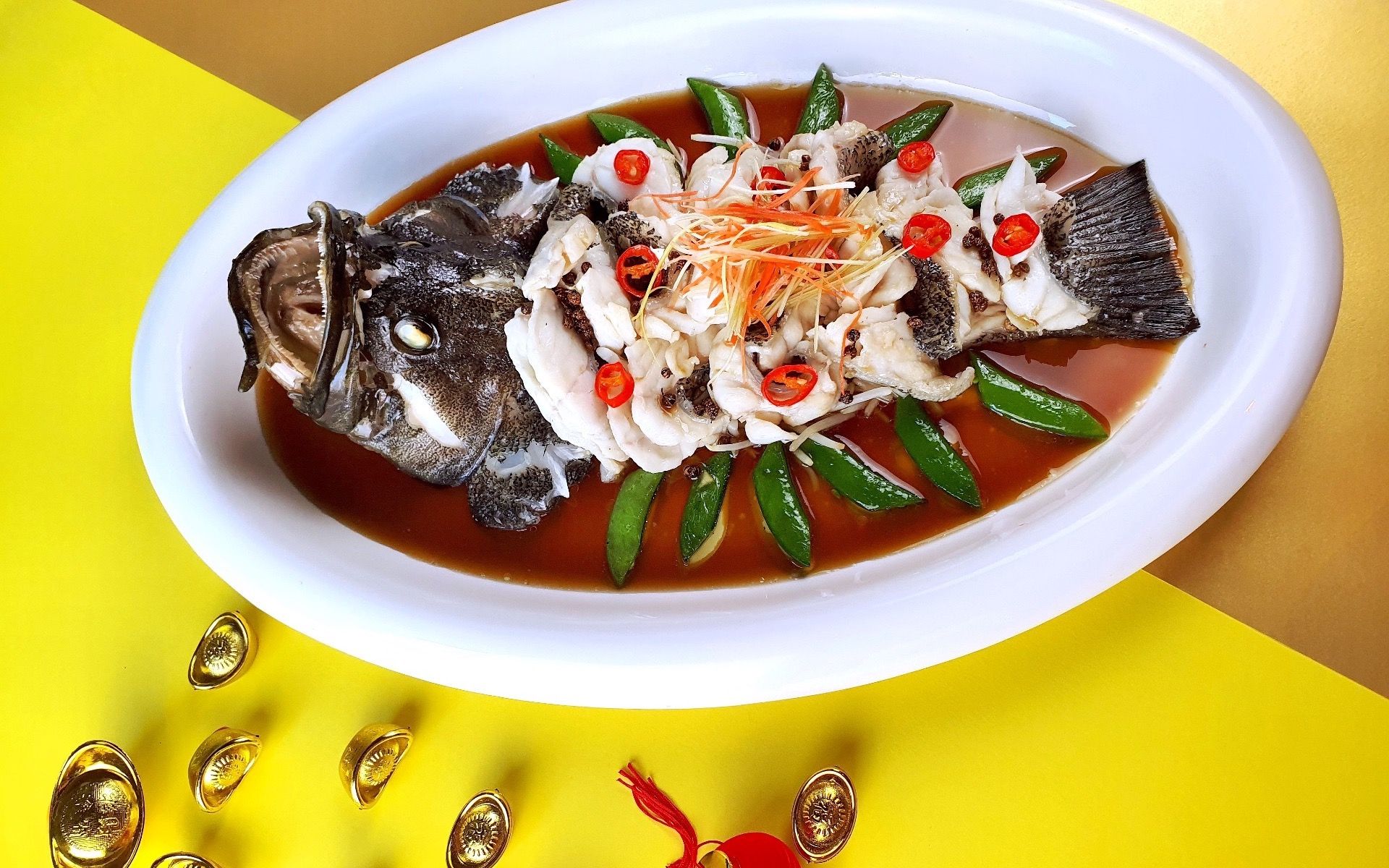 Oil Poached Deboned Tiger Grouper (Photo : W Kuala Lumpur)