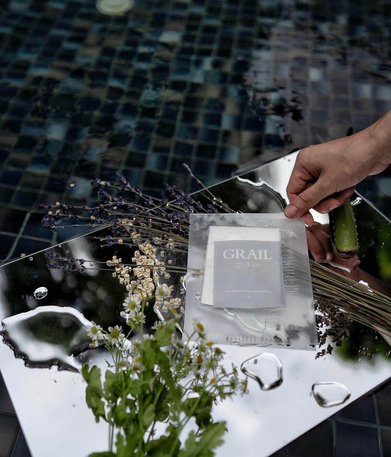Lawrence Wong's new skincare brand, Grail (Photo: Grail)