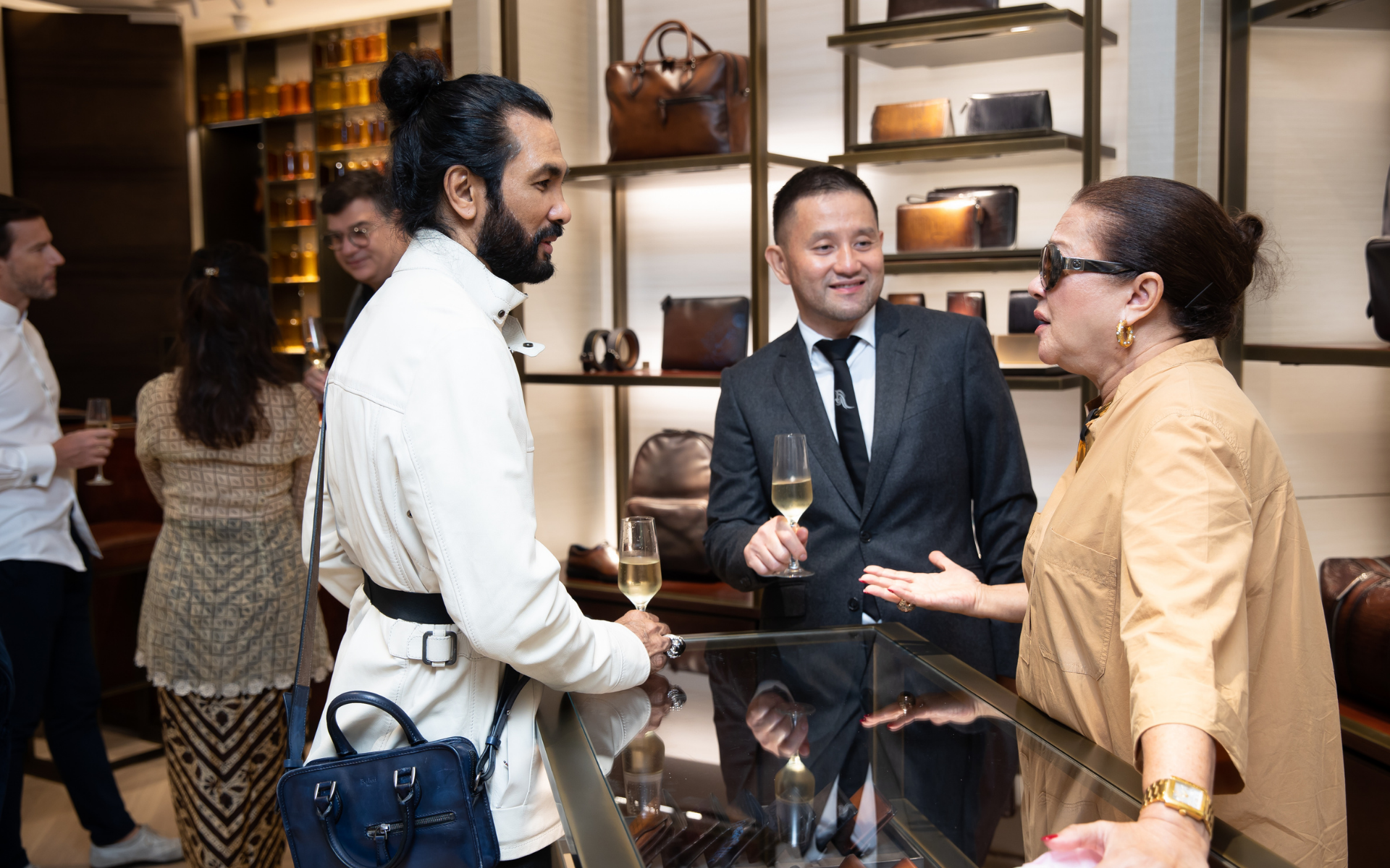 Dato Bernard Chandran, George Lee and Kathy Lam