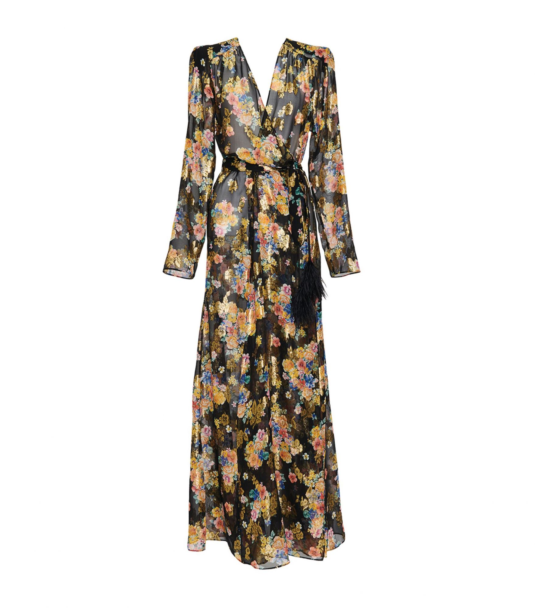The Attico see-through floral gown. (Photo: Harrods)
