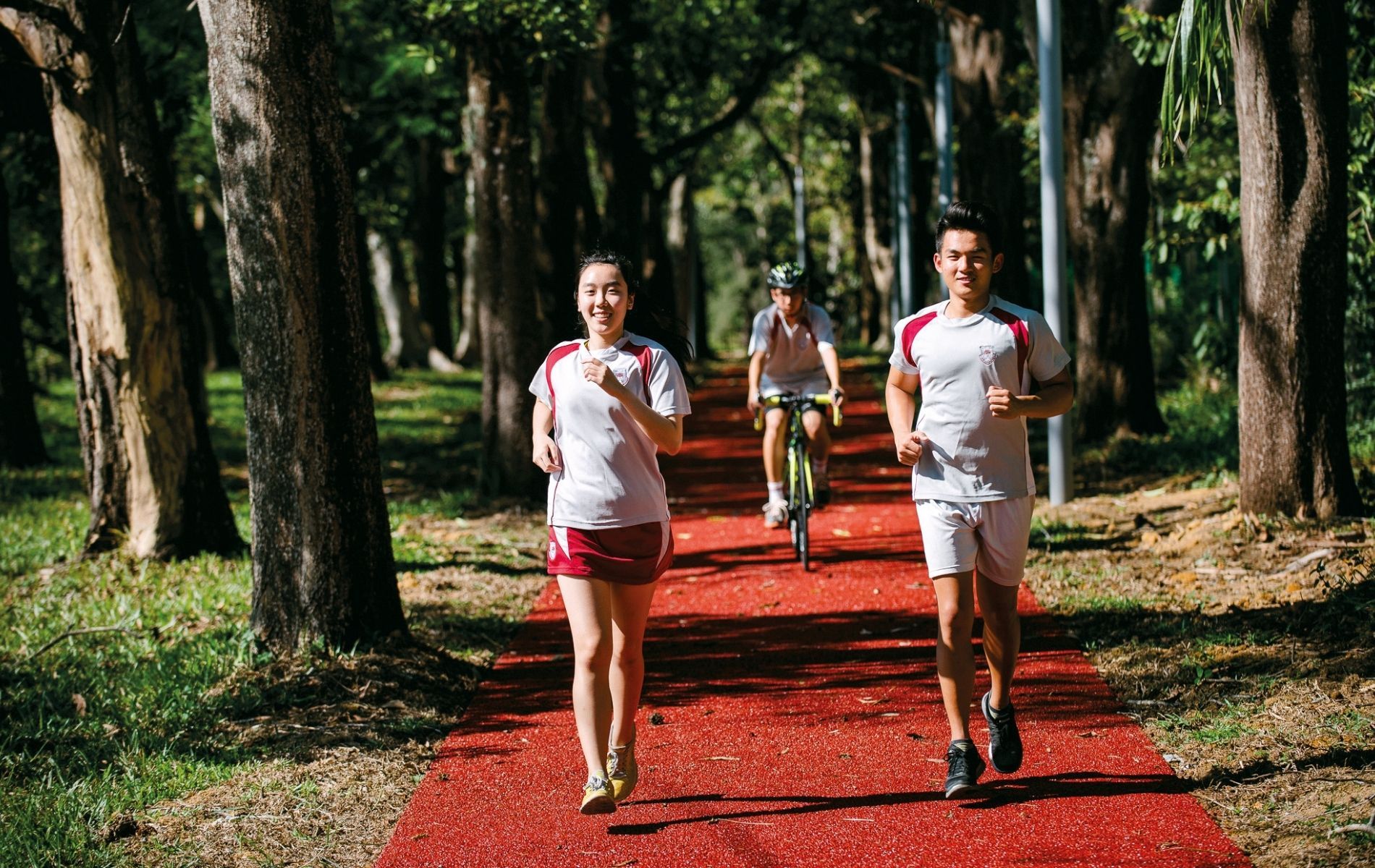 Students enjoy a safe and serene environment on campus