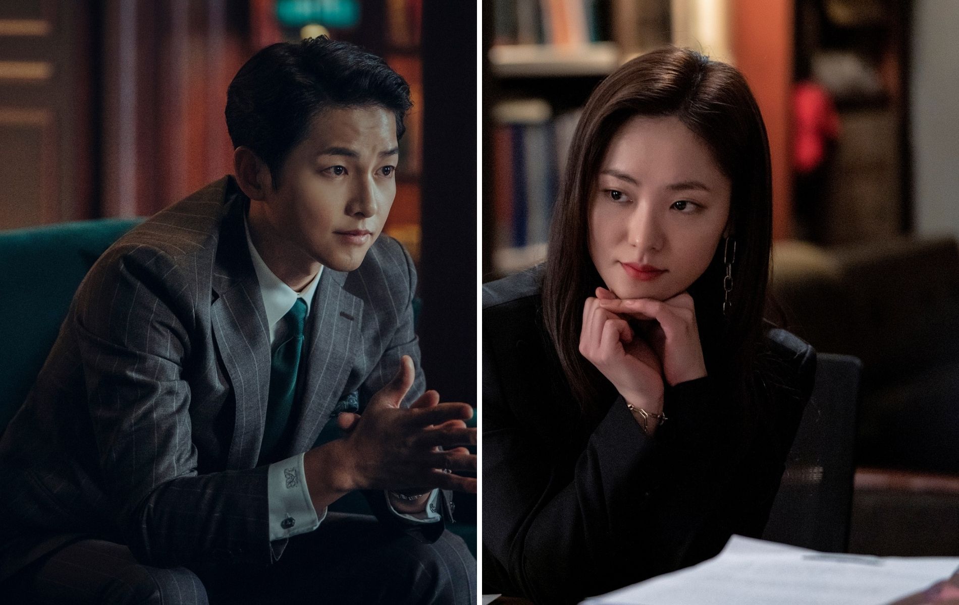 Song Joong-ki and Jeon Yeo-been in Vincenzo