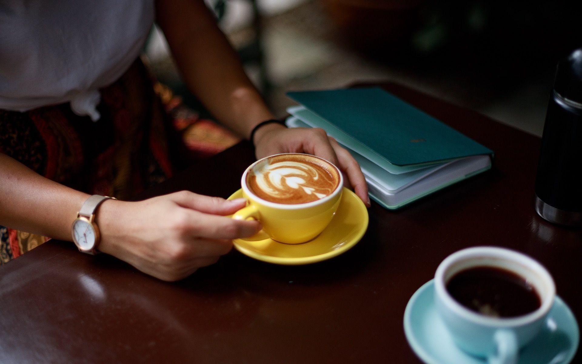 Flat White & Americano (Photo: Khairul Imran/Tatler Malaysia)