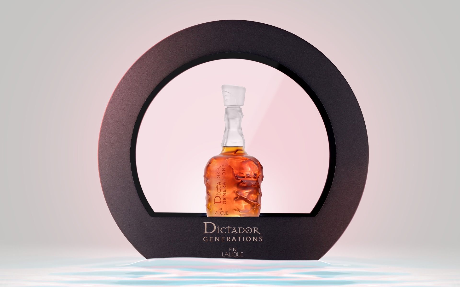 Dictador Generations Handcrafted Stainless Steel Showcase