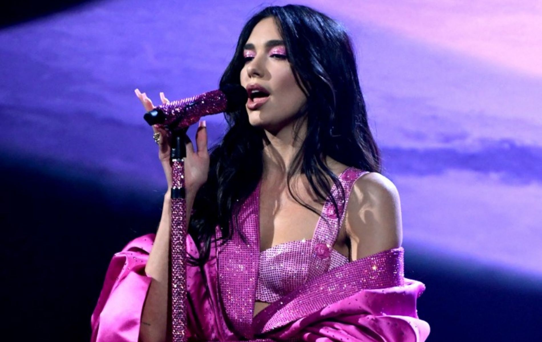 Dua Lipa performing at the Grammys 2021 (AFP Photo / Kevin Winter / The Recording Academy via Getty Images)
