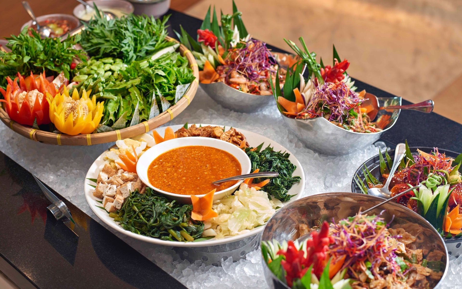 Ulam-ulam (Photo: Le Méridien Kuala Lumpur)