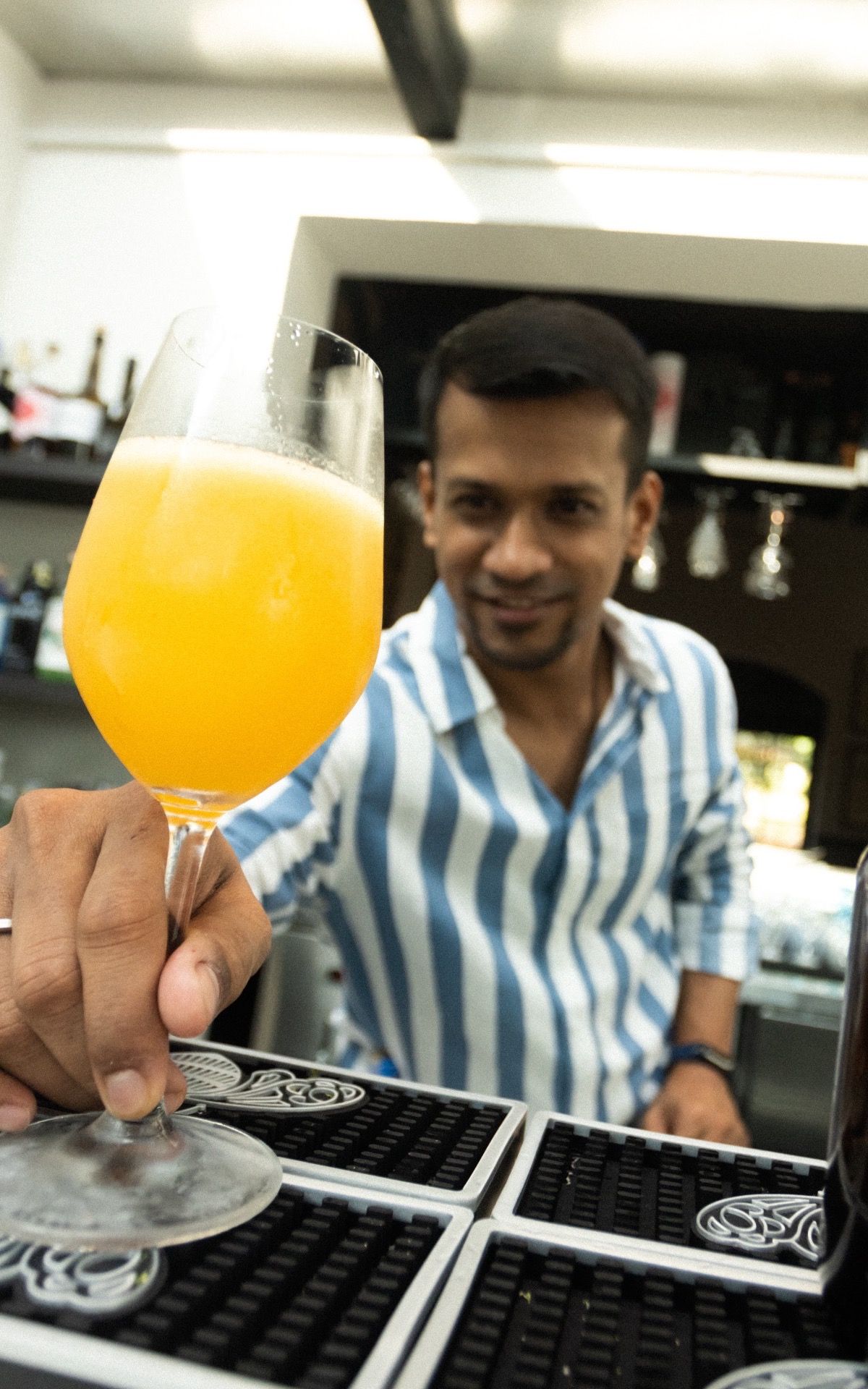 Mixologist M.I. Rony