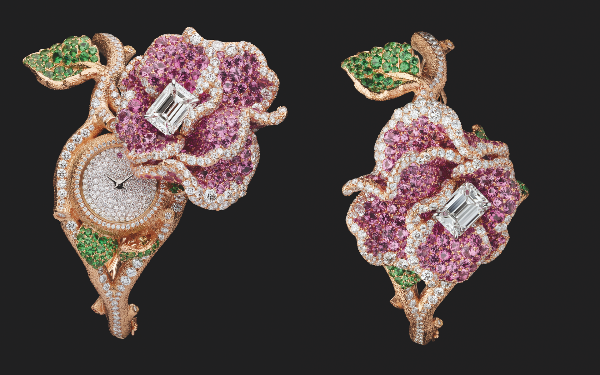 RoseDior timepiece and bracelet (Photo: Dior)