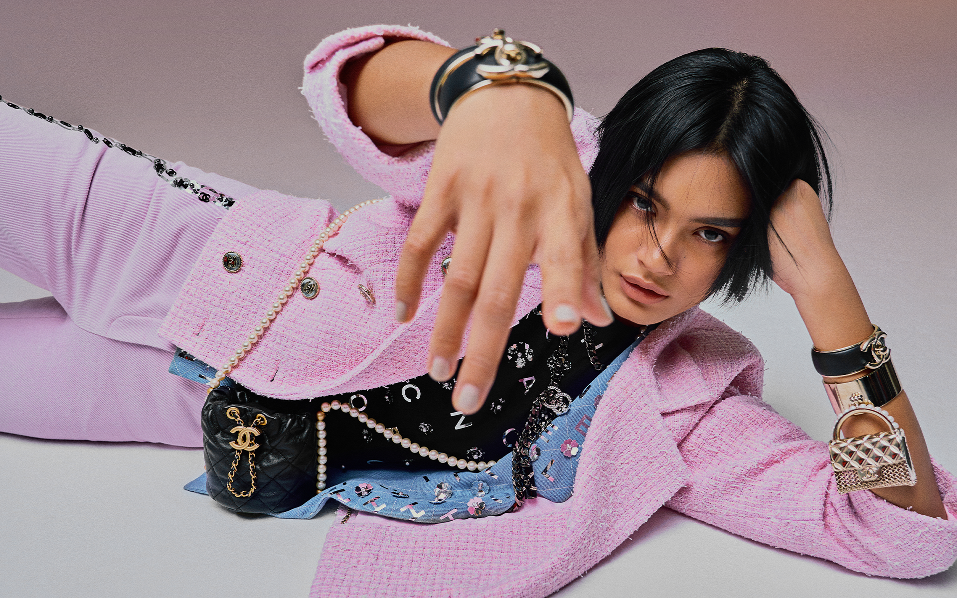 Nia Atasha in Chanel