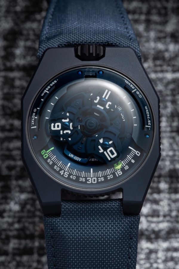 Urwerk UR-100V Blue Planet
