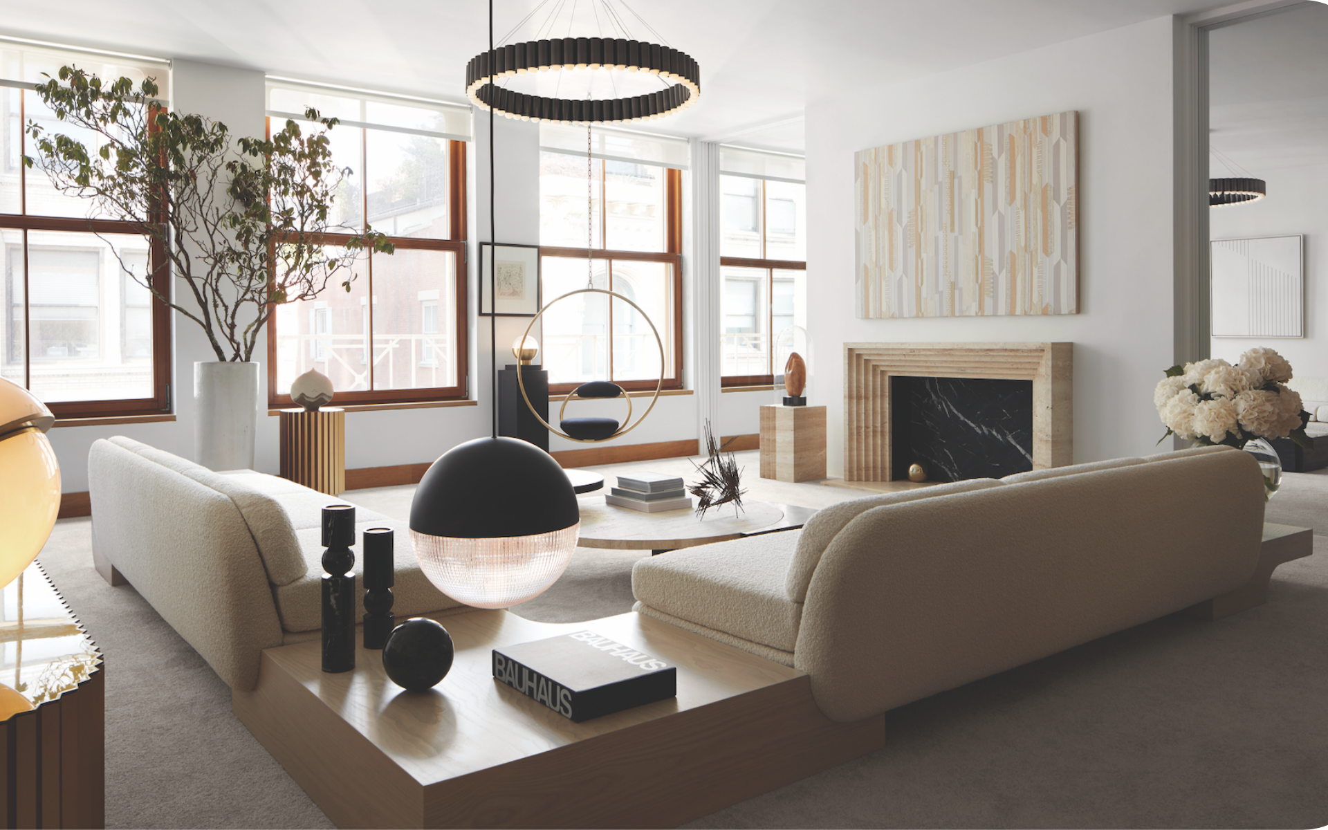 Light designer, Lee Broom's sleek New York loft